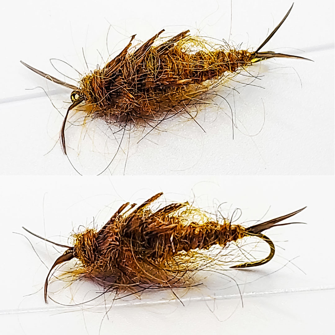 Stonefly Pattern Using Merkin/Streamer Synthetic Fly Tying Hair