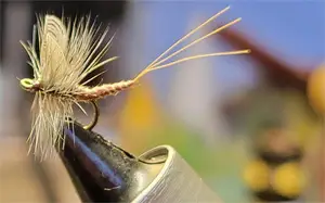 Wally Wing Mahogany Mayfly Dun